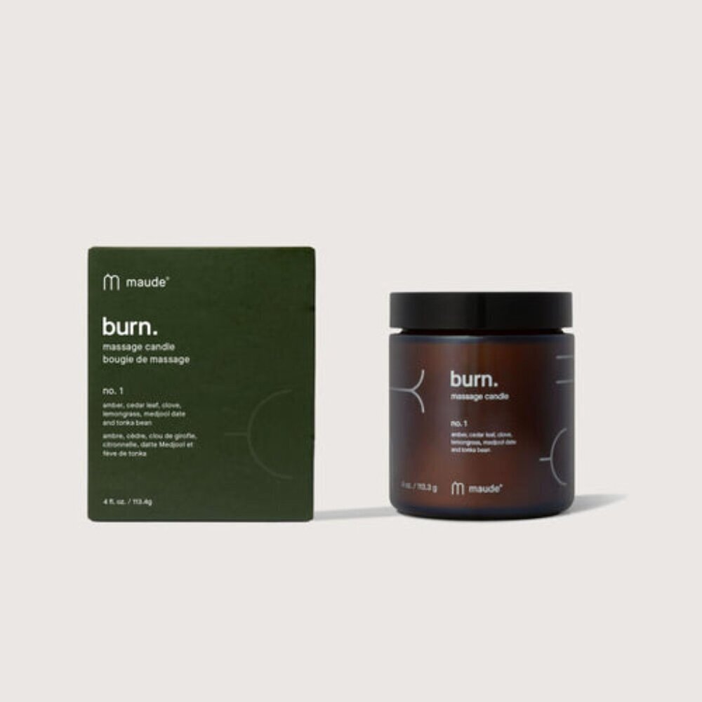 NWT Maude Burn No. 1 Massage Candle 4 oz - Picture 2 of 2